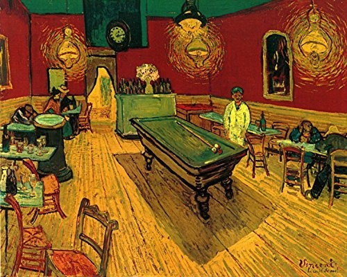Mesa Billar Vintage Vincent Van Gogh