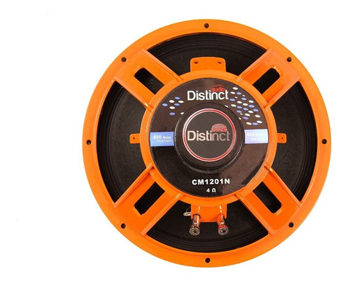 Imagen 3 de 4 de Medio 12 Distinct Audio 800w Neodymium 4 Ohm