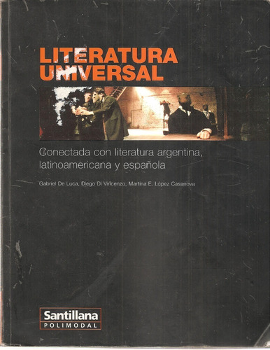 Literatura Universal Conectada De Luca Santillana Polimodal