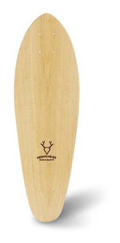 Skate Longboard Mini Marfim Para Freeride E Cruise