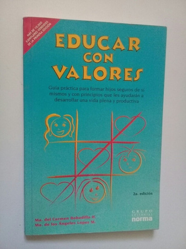 Educar Con Valores Ma. Del Carmen Bobadilla Hurtado 2006