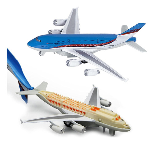  S De Avión Bump And Go Airlines Die Cast  L Model Pla...