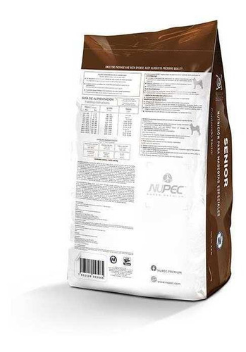 Imagen 2 de 4 de Croquetas Para Perro Nupec Senior 2kg