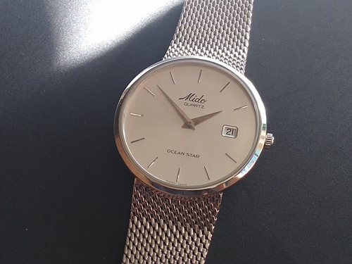 Mido, Ocean Star, 3685, Quartz, Masculino !!