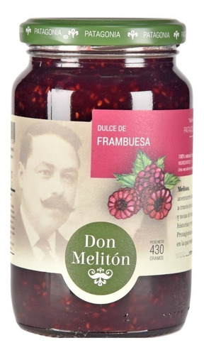 Mermelada De Frambuesa Don Meliton Patagonia 430 Gr.