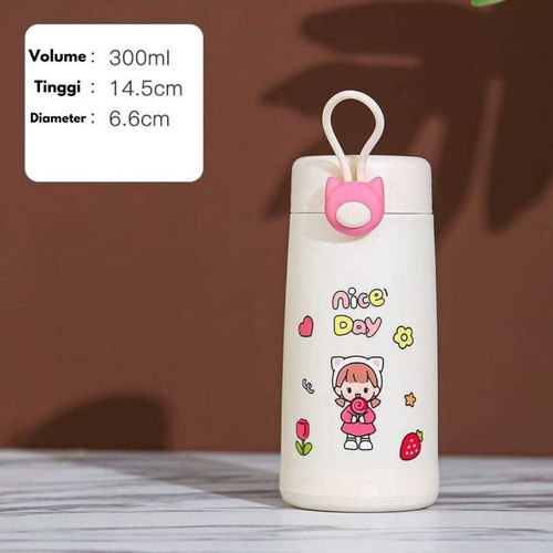 Tomatodo Kawaii Con Stickers 300 Ml Nice Day