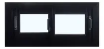 Comprar Ventana Ventiluz Herrero Baño 40x30 Negro Lebaux