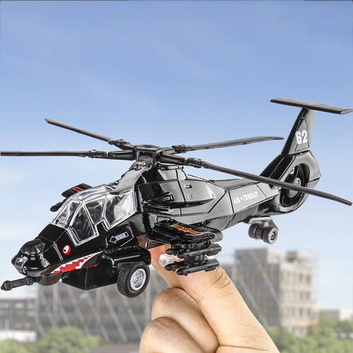 Helicóptero De Juguete Fundido A Presión, Juguete De