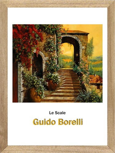 Guido Borelli-le Scalle  , Cuadro , Poster , Pintura    P896