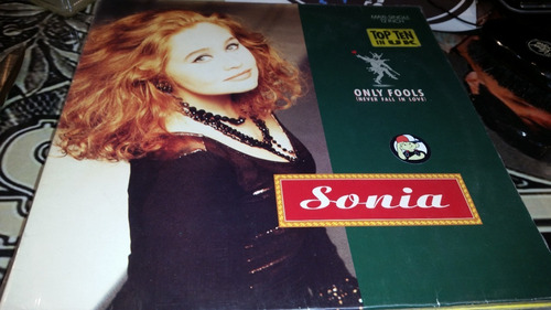 Sonia Only Fools (never Fall In Love) Vinilo Maxi Germany 91