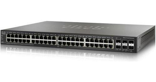 Switch Cisco Sg350x-48p Administrable 48 Puertos Poe