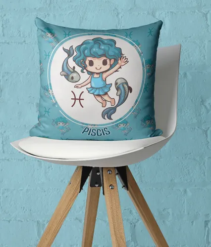 Souvenir Cumple 5 Almohadas 30x30 Cm Signos Zodiaco Tiernos