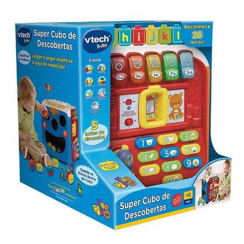 Super Cubo De Descobertas Vtech