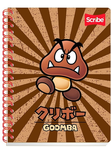 4 Cuadernos Profesionales Scribe Mario Bros Raya | Envío gratis