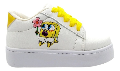 Tenis Bordado De Bob Esponja Bebe, Para Toda La Familia