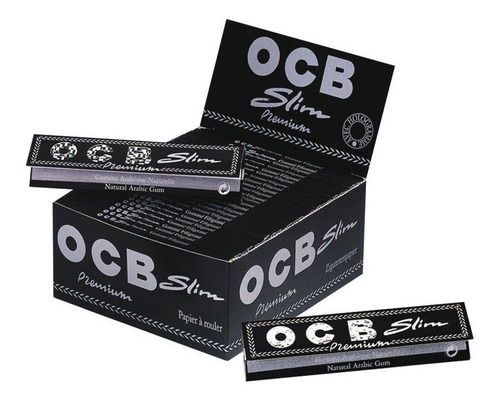 Imagen 2 de 3 de Rolling Paper Ocb 1.1/4 50 Hojas Caja Hecho France
