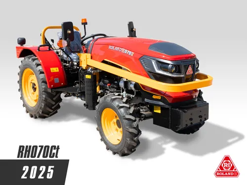 Tractor Roland H 70 Compacto Turbo Con Ruedas Agricolas