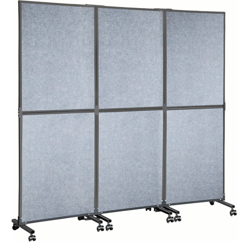 Vevor Biombo Plegable 3 Paneles Biombos Acústicos 183x168 Cm