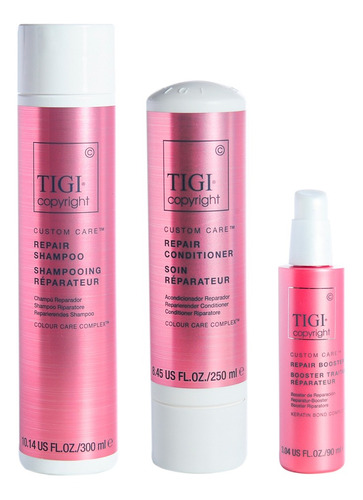 Tigi Copyright Repair Kit Shampoo + Acondicionador + Booster