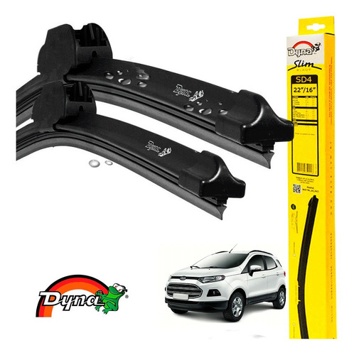 Limpador Parabrisas Ford Ecosport 2013 A 2017 Original Par