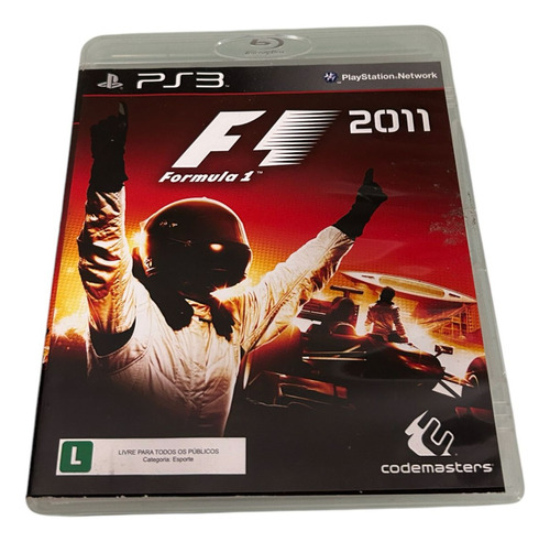 Jogo Formula 1 2011 Playstation Play Ps3 Midia Fisica Usado