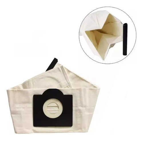 Bolsa Lavable Reutilizable Para Karcher Wd3 Mv3 Se4001