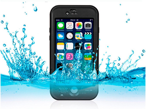 Funda A Prueba De Agua Para iPhone 6 Plus Redpepper Color Negro