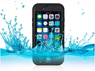Funda A Prueba De Agua Para iPhone 6 Plus Redpepper Color Negro Modelo De La Funda iPhone 6 Plus