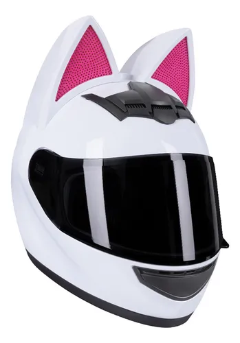 Cascos con orejas outlet de gato mercadolibre