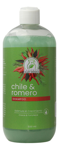 Shampoo Capilar De Chile & Romero 500ml