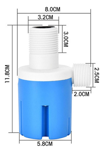 Válvula Flotante Automática Controlador De Nivel De Agua