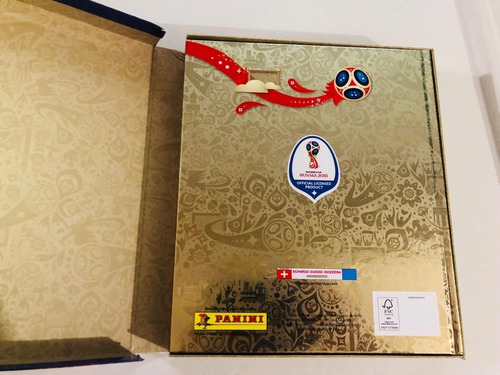 Imagen 3 de 8 de Álbum Panini Gold Edition Rusia 2018 - Set Completo