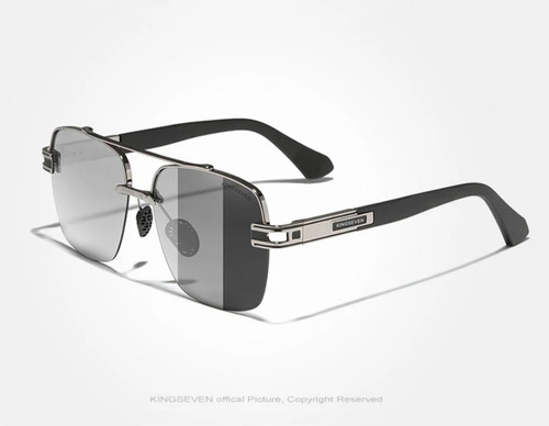 Óculos De Sol Unissex Lentes Polarizadas Uv400 Kingseven 