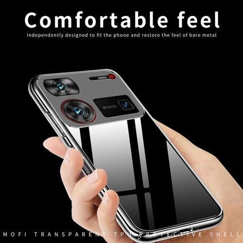 Funda De Teléfono Transparente Ultrafina De Tpu For Nubia