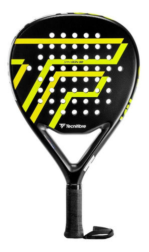 Raqueta Padel Pala Tecnifibre 360g Wallbreaker Grafito Color Amarillo