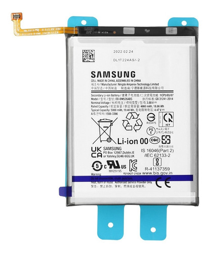 Bateria Original Samsung Galaxy F23 5g 5000 Mah Genuina (Reacondicionado)