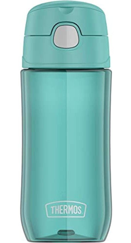 Thermos Funtainer Hidratación Plástica De 16 Onzas, Aqua