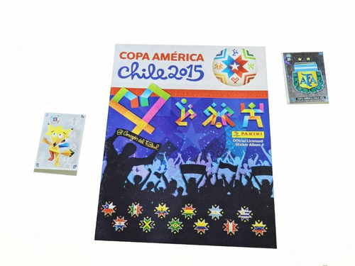 Panini Album Chile 2015 Copa America Set Completo A Pegar