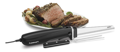 Cuchillo Electrico + Tabla P/ Picar + Tenedor Cuisinart