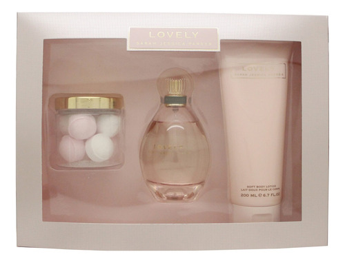 Conjunto De Perfumes Sarah Jessica Parker Lovely 100ml + Loç