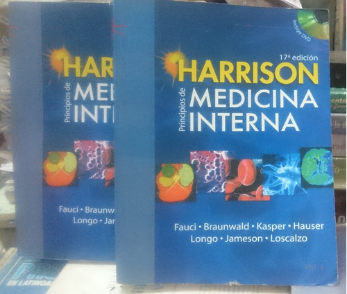 Principios De Medicina Interna - Harrison (vol 1 En 2 Tomos)