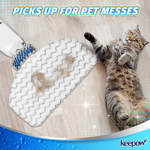 Keepow Steam Mop Replacement Pads For Bissell Powerfresh Ste