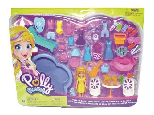 Polly Pocket - Modas Aventura En El Agua - Mattel