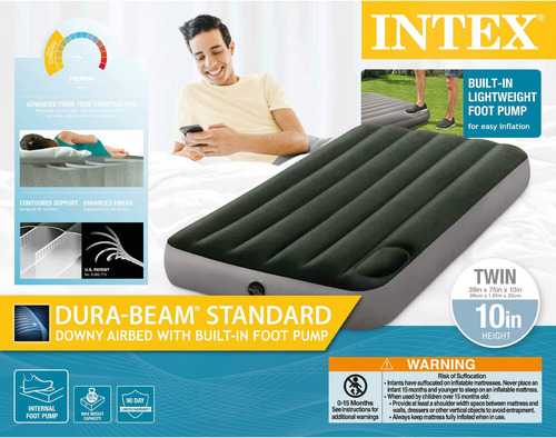 Intex E Dura-beam Estándar De Aire Estándar: T-tech De Fibra