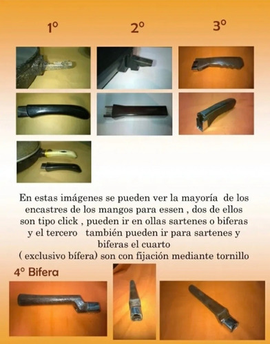 Imagen 2 de 5 de Mango Para Essen Cacerolas - Sartenes - Ollas Alternativo