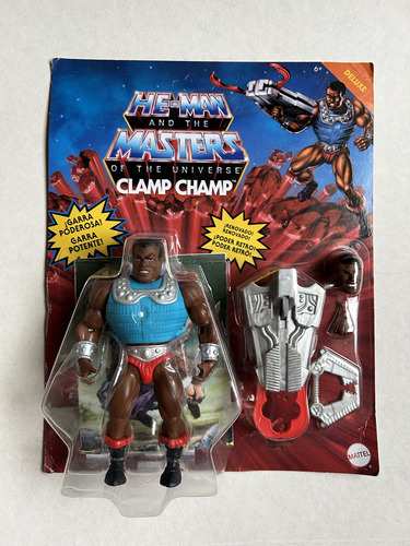 Masters Of The Universe Origins Clamp Champ Action Figure (Usado)