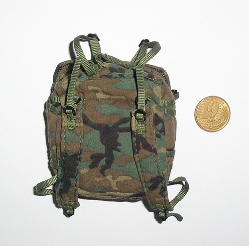 Acessório #004 Mochila Dragon Miniatura P/ Boneco Escala 1/6