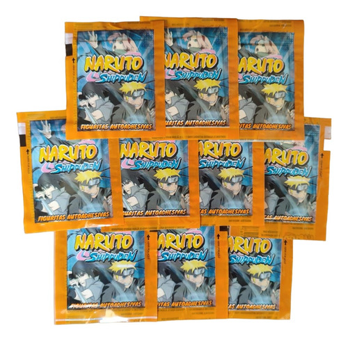 Sobres De Figuritas Naruto Shippuden X 10