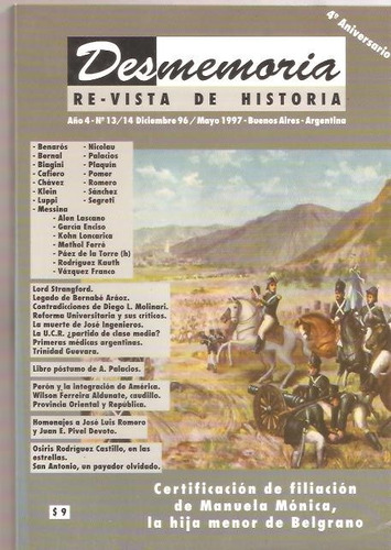 Desmemoria 13/14  Revista De Historia