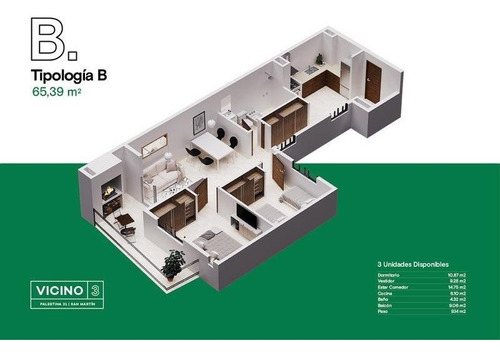 Imagen 2 de 6 de Departamento Córdoba !a Estrenar!